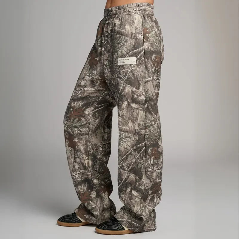 Comfrt Camo Straight Leg Sweatpants