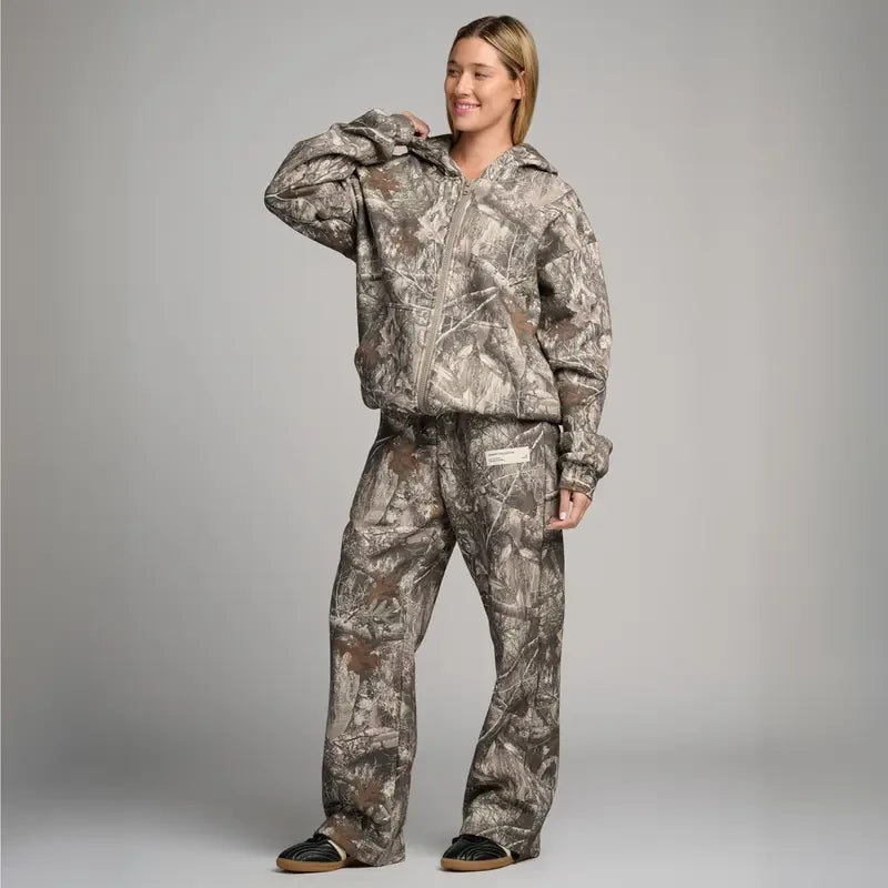 Comfrt Camo Straight Leg Sweatpants