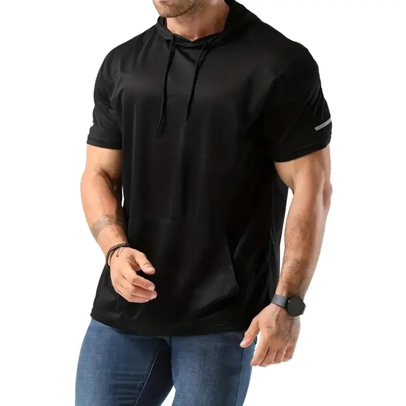 Mesh Athletic Workout Hoodie