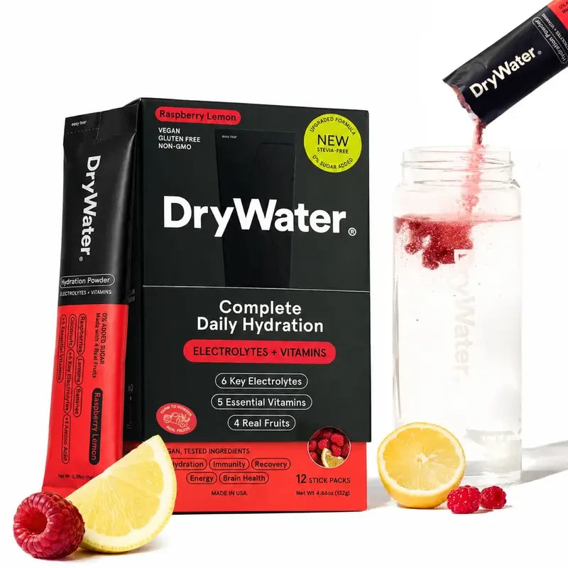 DryWater Electrolyte Hydration Powder Packets