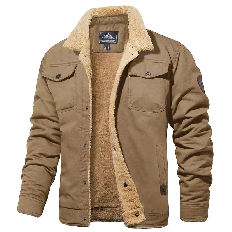 Sherpa Lined Winter Trucker Jacket