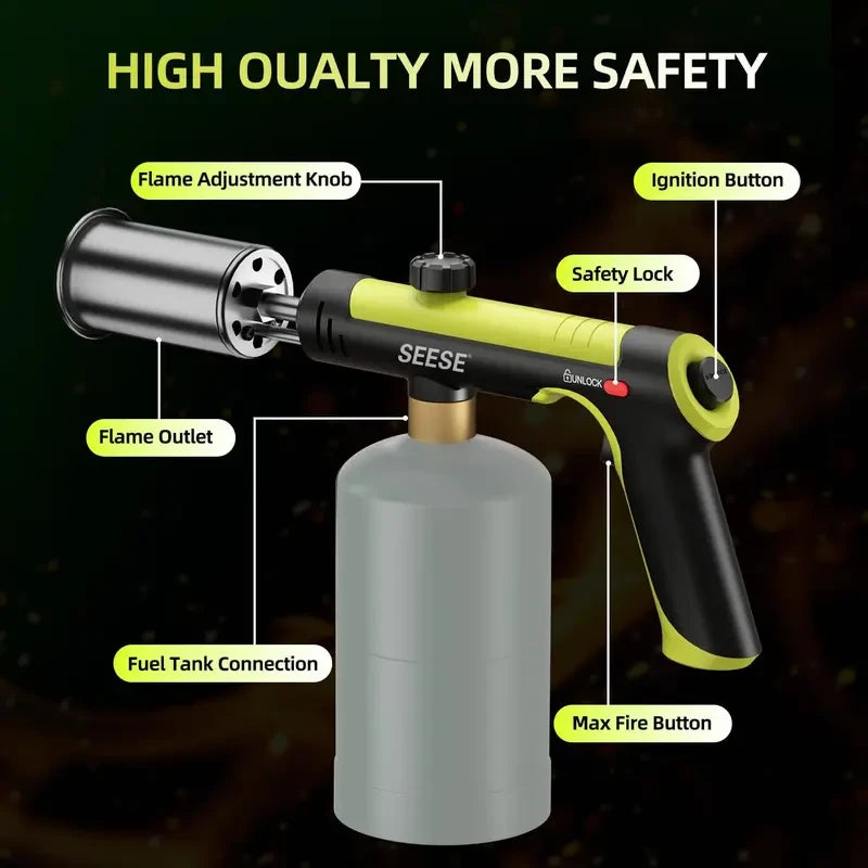SEESE Powerful Propane Torch for Steak Searing