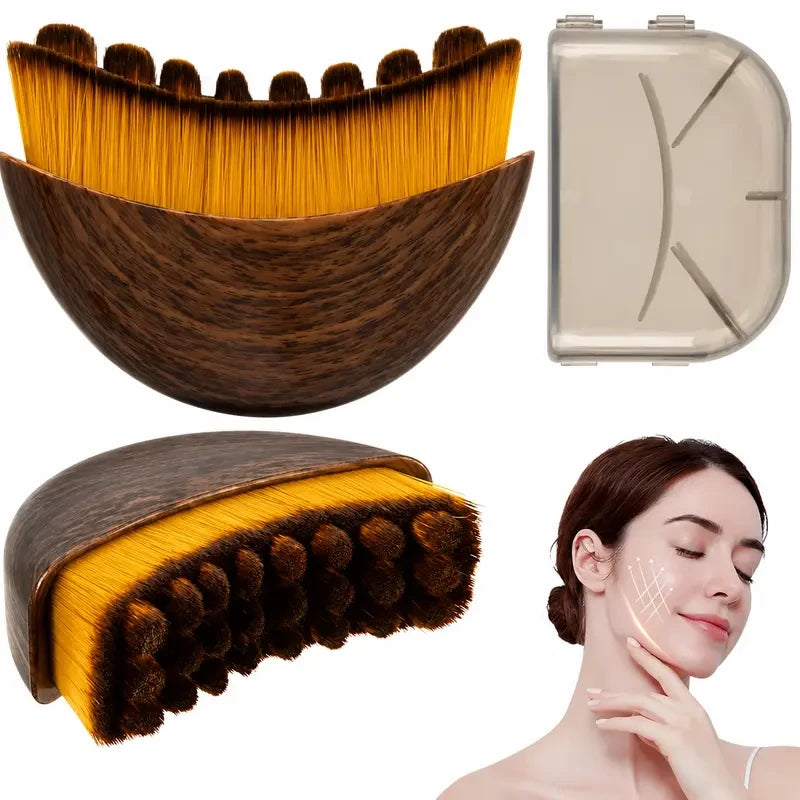 Lymphatic Contour Facial Dry Brushing Massager