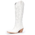 Embroidered Western Cowboy Boots