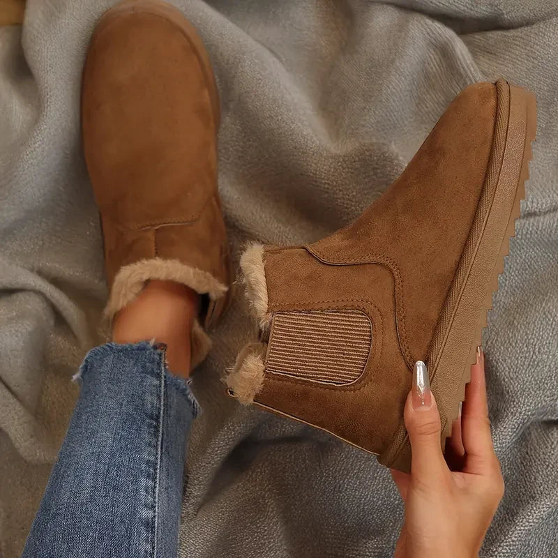 Plush Lined Winter Snow Boots