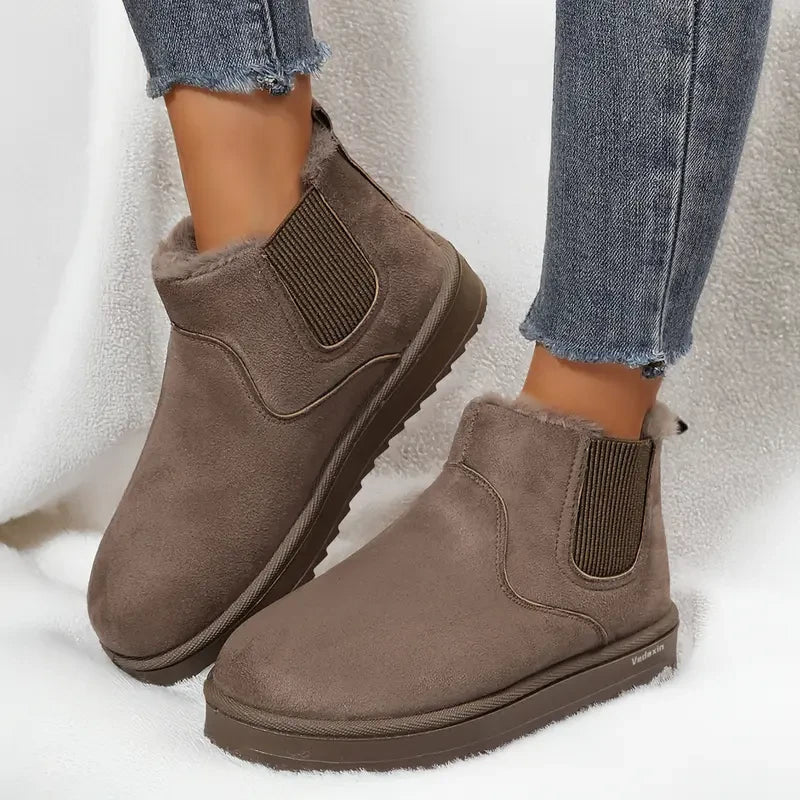 Plush Lined Winter Snow Boots