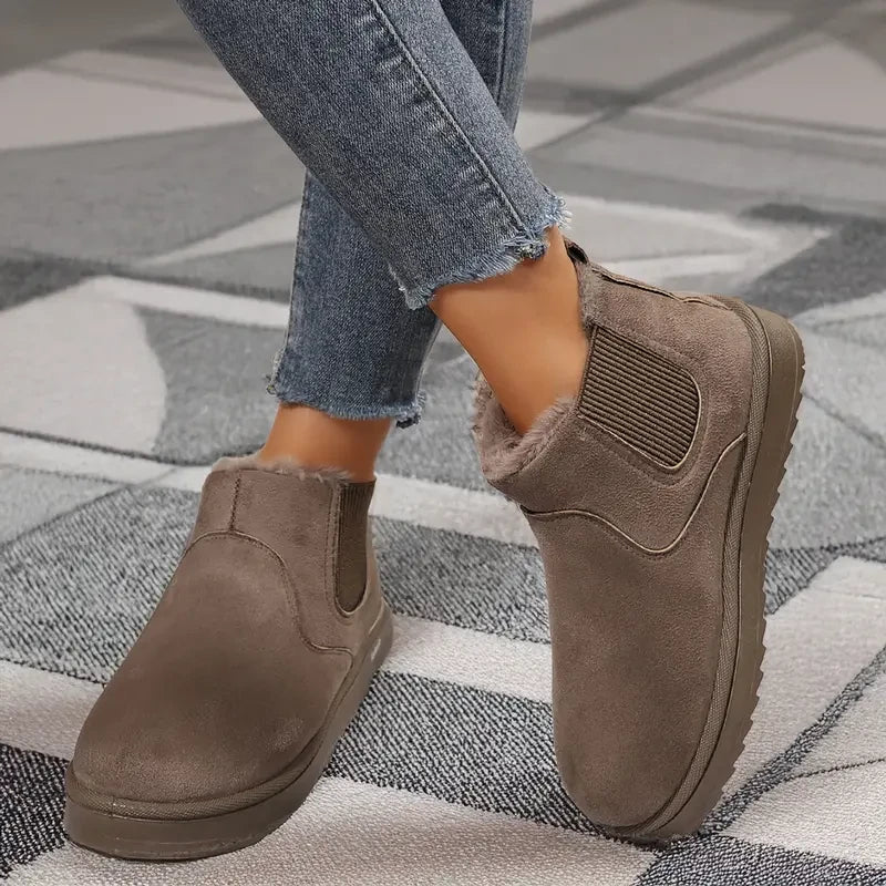 Plush Lined Winter Snow Boots