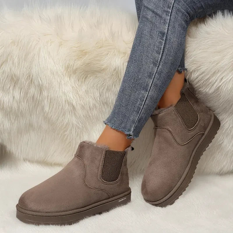 Plush Lined Winter Snow Boots
