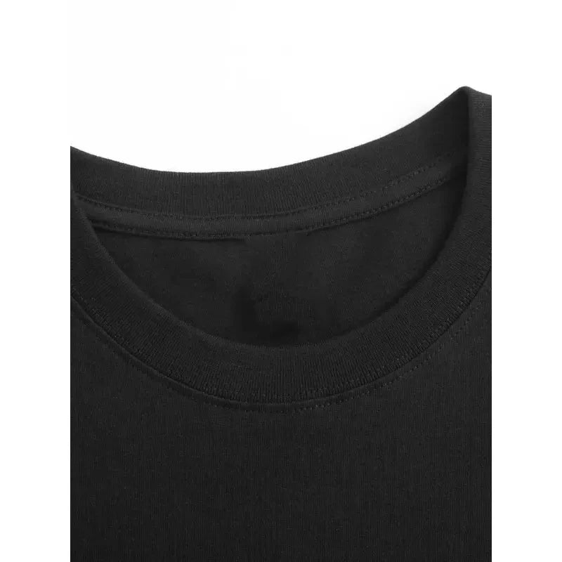 Skull Graphic Biker T-Shirt
