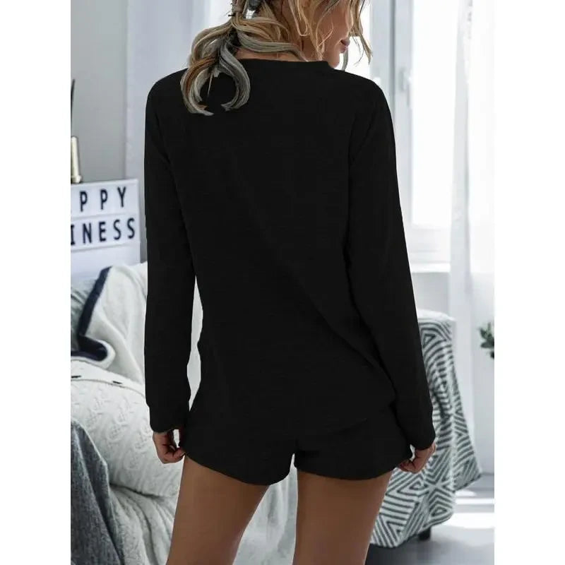 Raglan Sleeve Loungewear Set