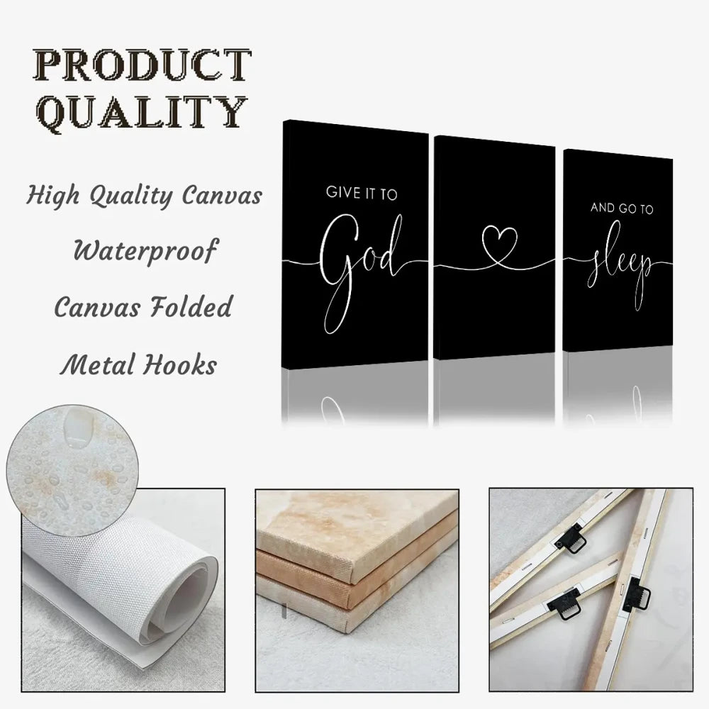 Wood Framed Canvas Wall Art