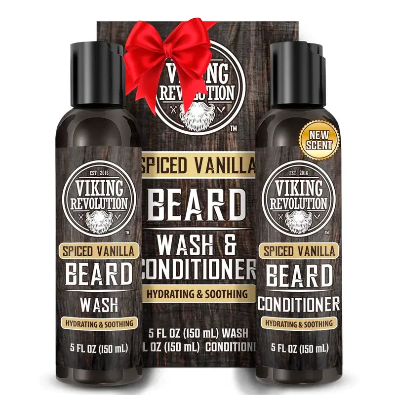 Viking Revolution Beard Wash And Conditioner Set