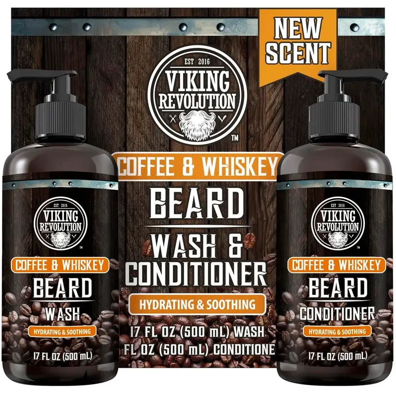 Viking Revolution Beard Wash And Conditioner Set
