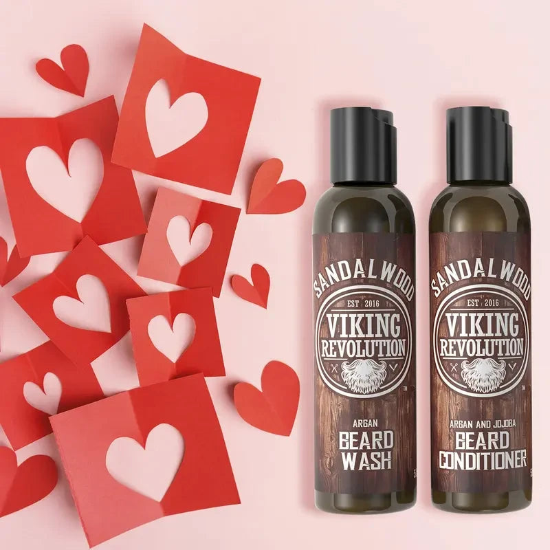 Viking Revolution Beard Wash And Conditioner Set
