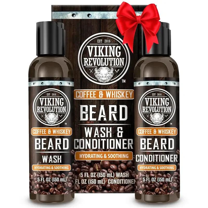 Viking Revolution Beard Wash And Conditioner Set
