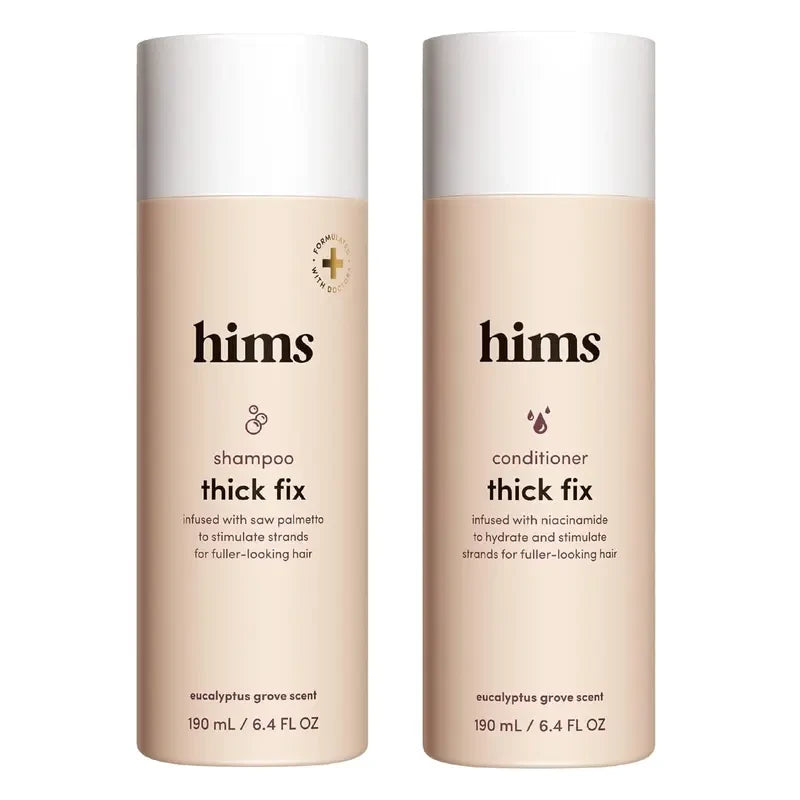Thickening Hair Loss Shampoo and Conditioner Set for Men