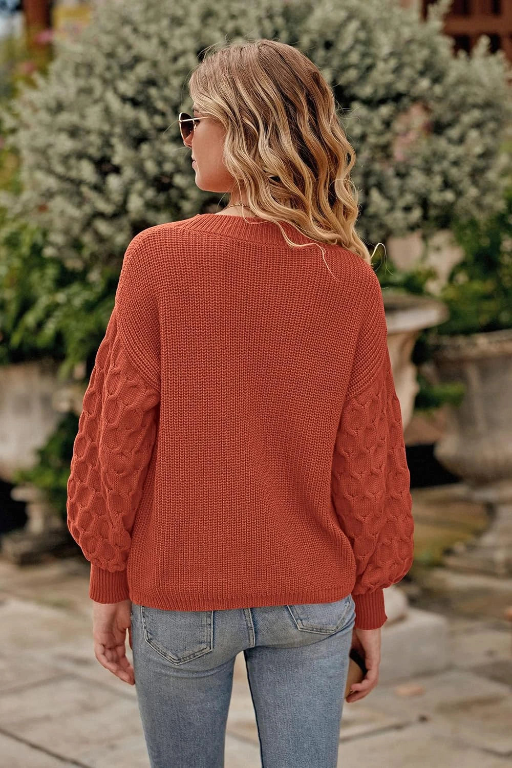 Chunky Knit Pullover Sweater