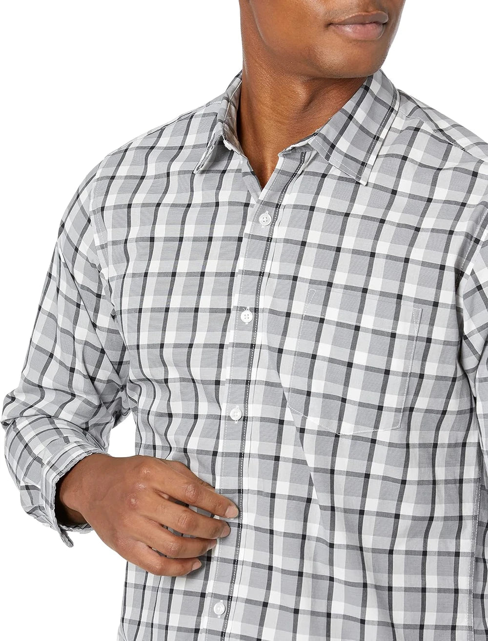 Mens Regular Fit Casual Poplin Shirt