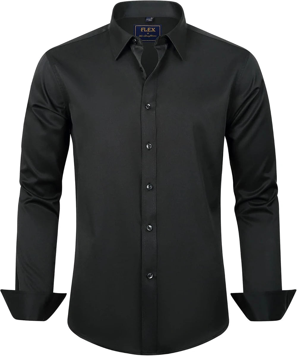 Stretch Wrinkle-Free Formal Dress Shirt
