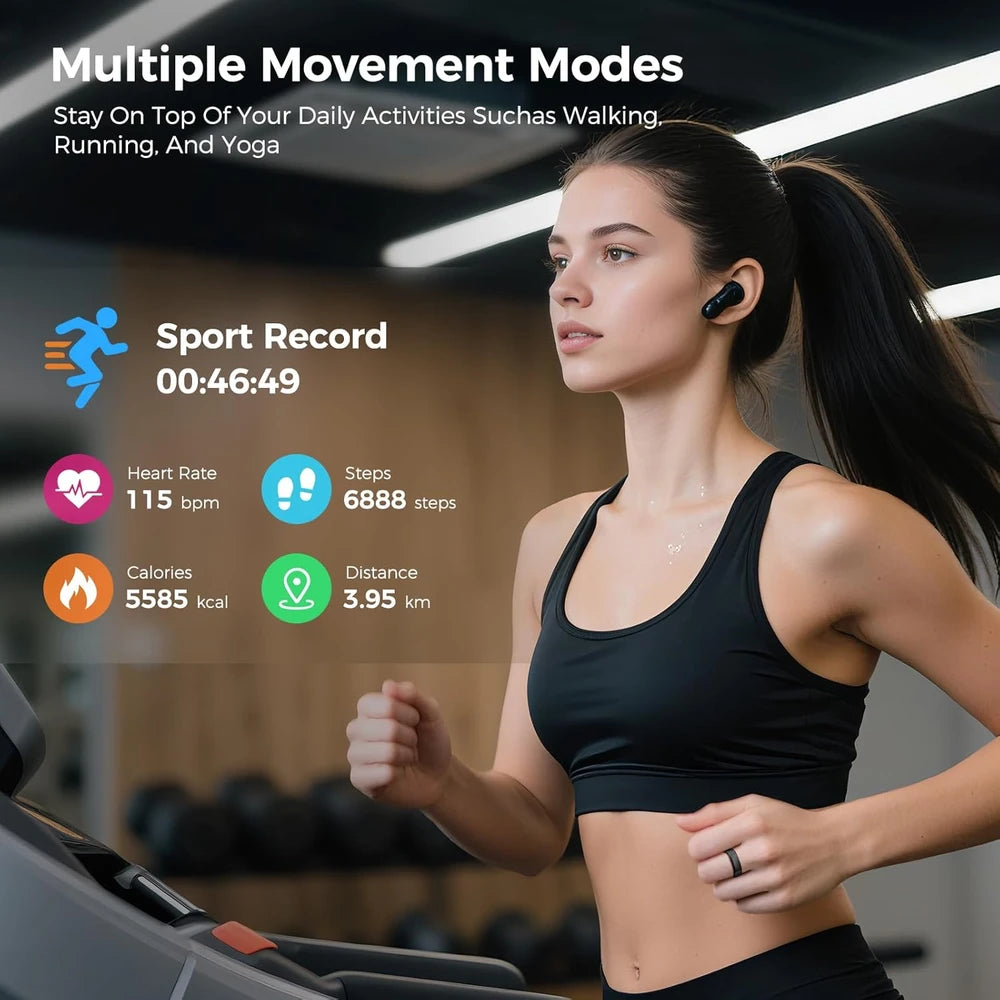 Smart Health Fitness Tracker Ring