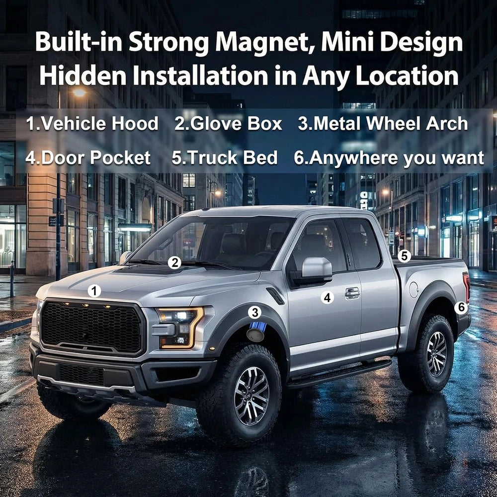 Magnetic Real Time Vehicle GPS Tracker