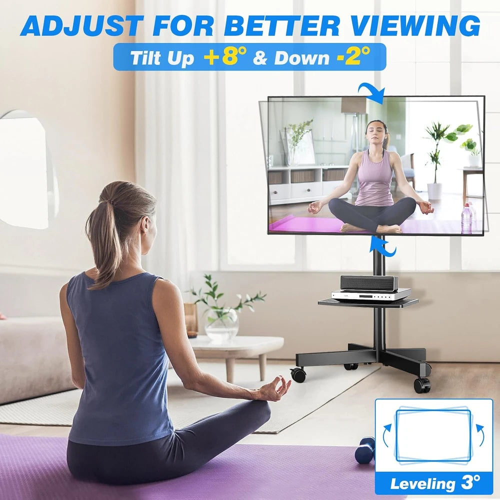 Rfiver Rolling TV Stand