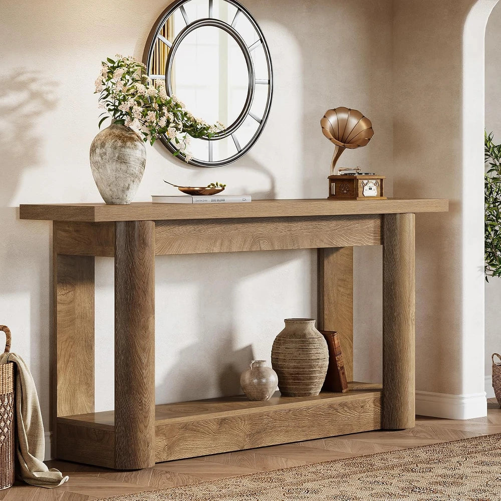 Rustic Farmhouse Console Table