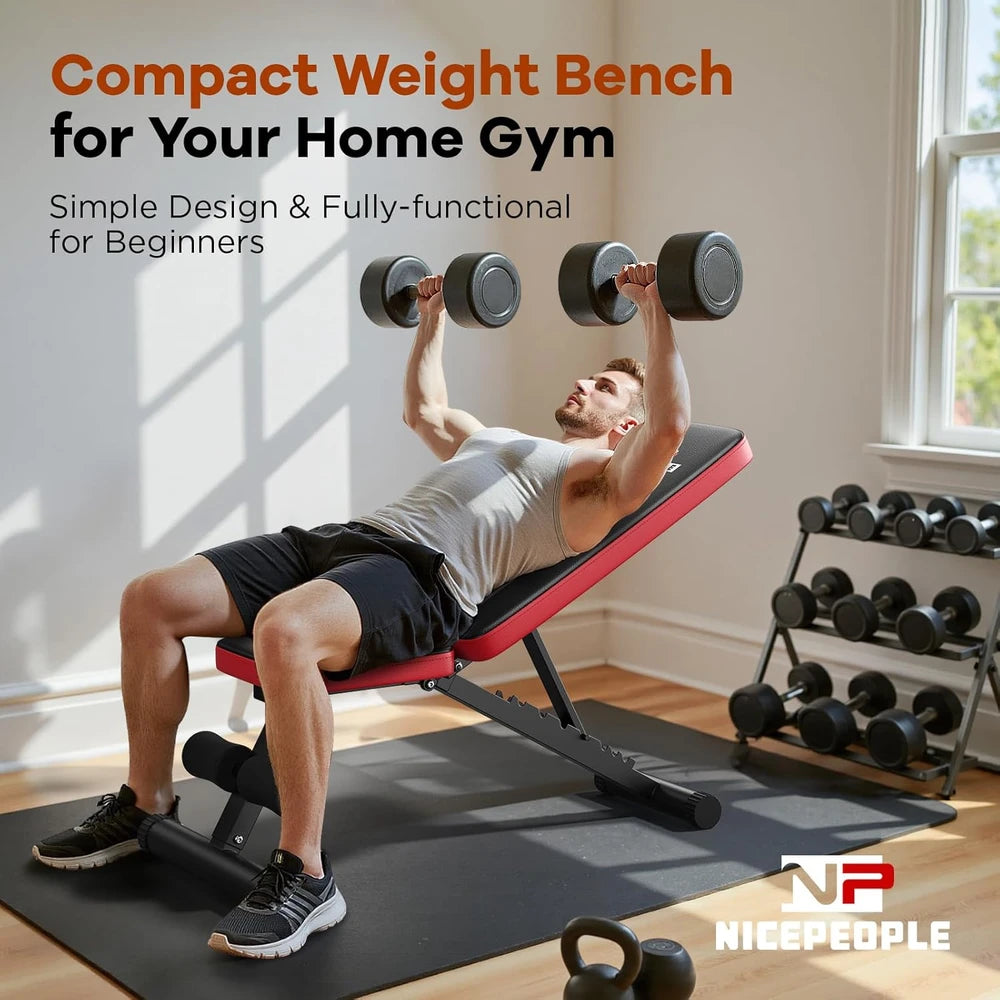 Nicepeople Adjustable Workout Bench