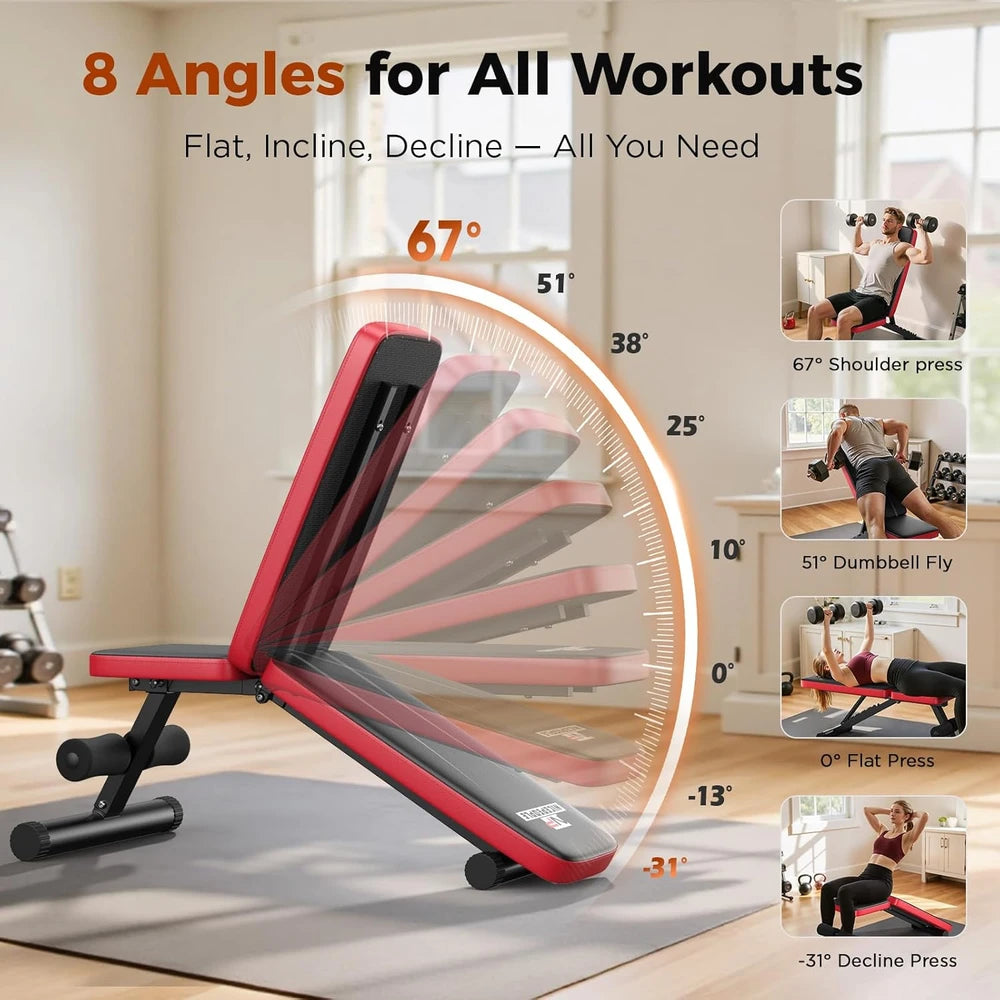 Nicepeople Adjustable Workout Bench