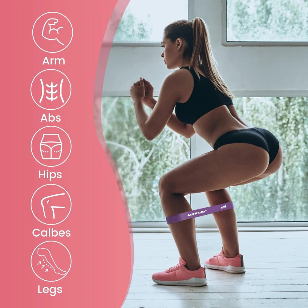 Wikday Resistance Loop Bands Set
