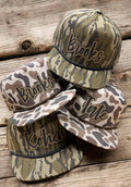 Personalized Camo Snapback Hat