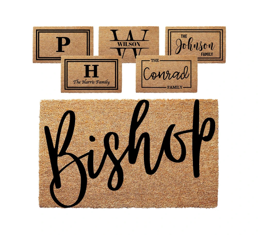 Personalized Family Name Doormat