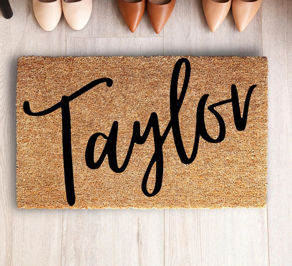 Personalized Family Name Doormat