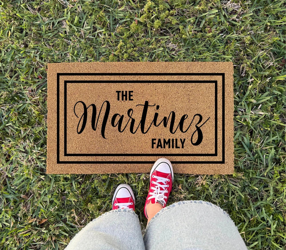 Personalized Family Name Doormat