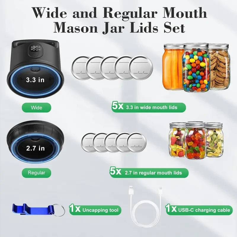Mason Jar Vacuum Sealer