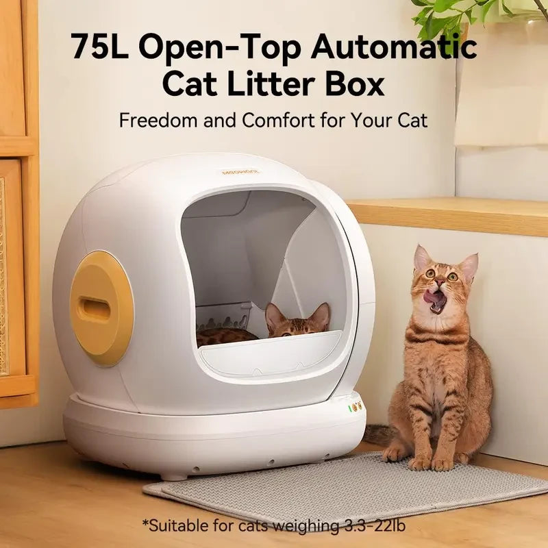 Meowant Large Smart Automatic Cat Litter Box