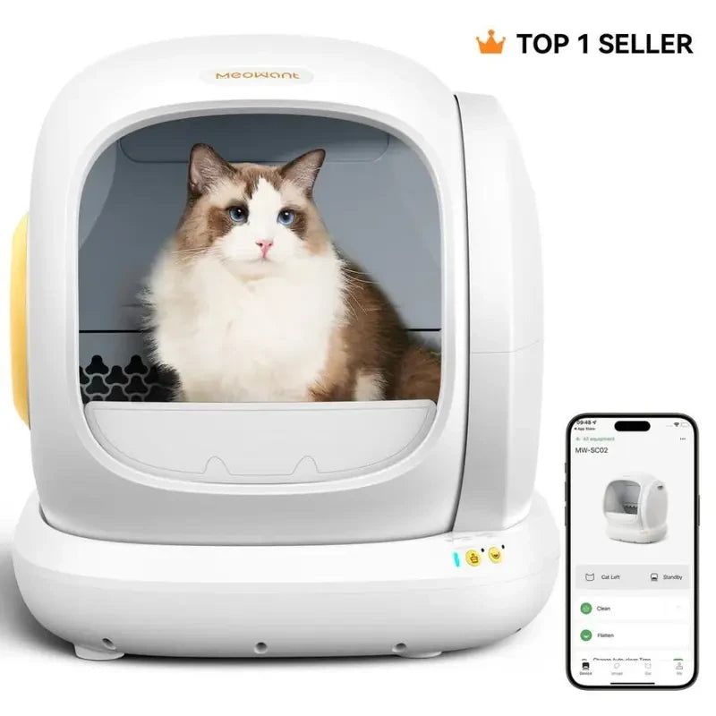 Meowant Large Smart Automatic Cat Litter Box