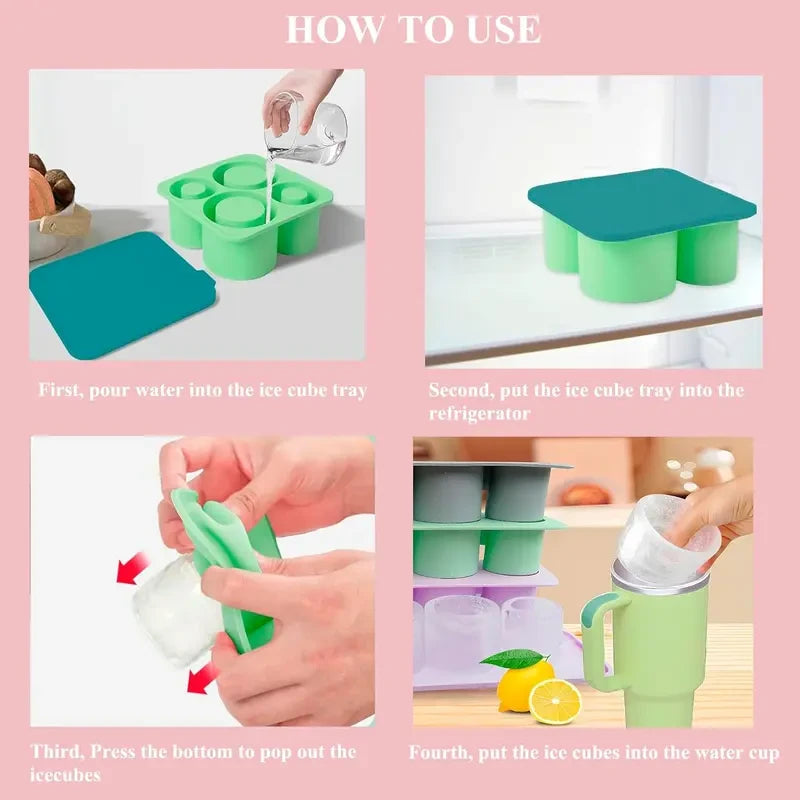 Silicone Ice Cube Tray