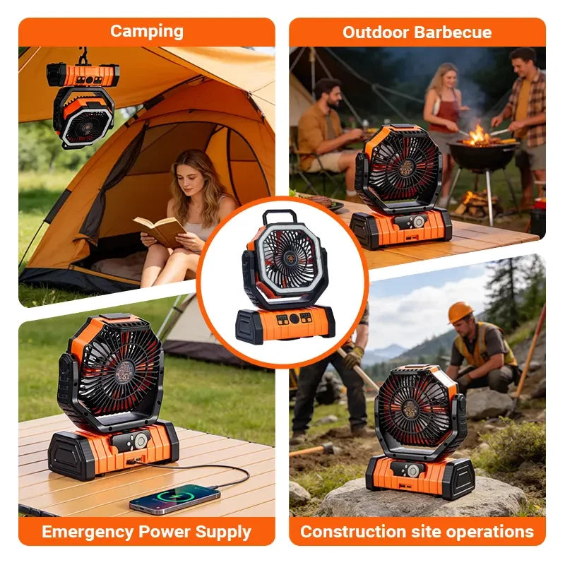 Qawtor Outdoor Camping Fan