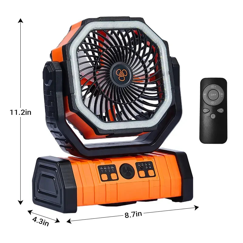 Qawtor Outdoor Camping Fan