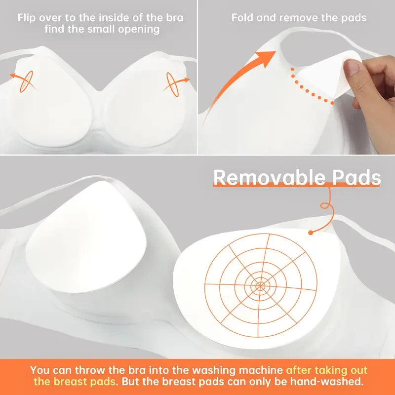Seamless Wireless Comfort Bra