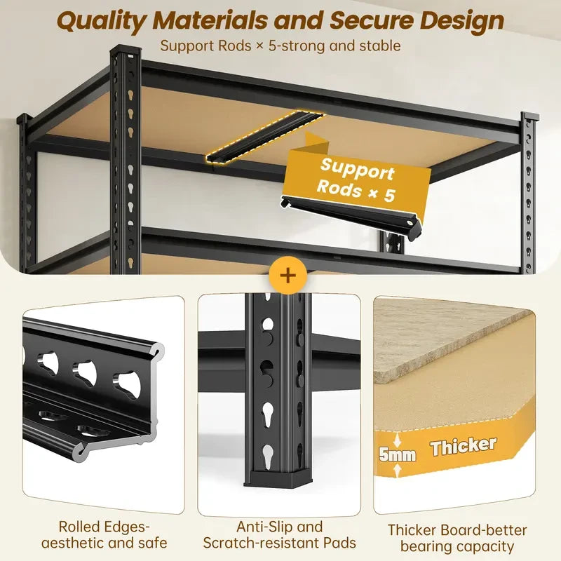 Raybee Metal Garage Shelving Unit