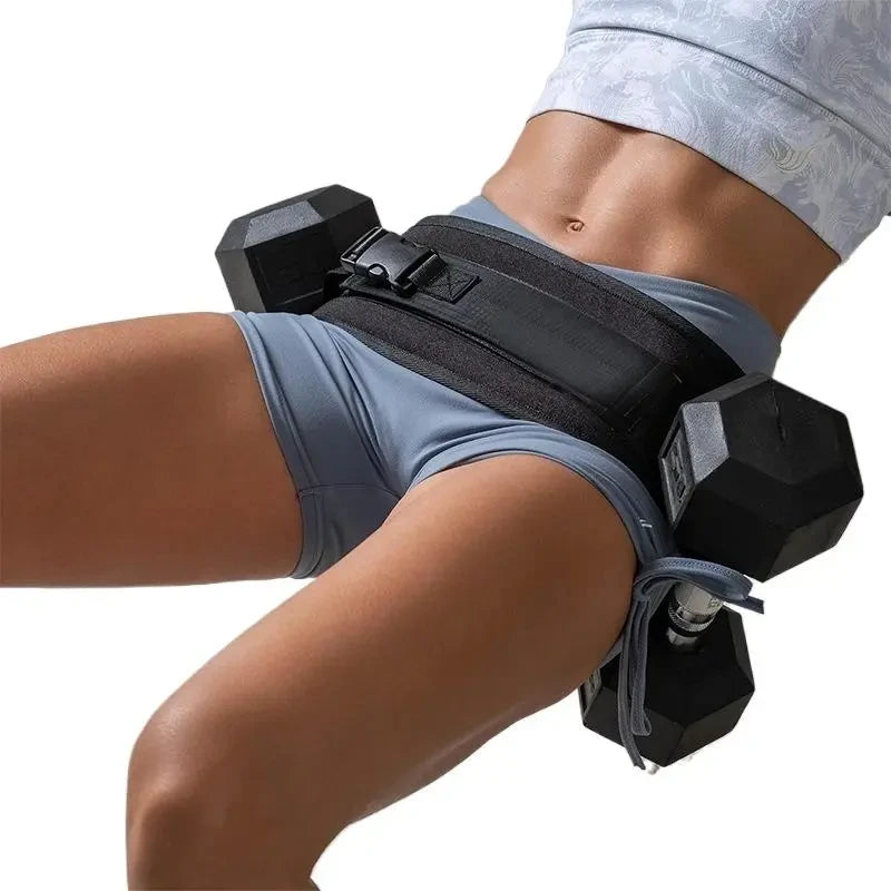 Adjustable Hip Thrust Weight Belt