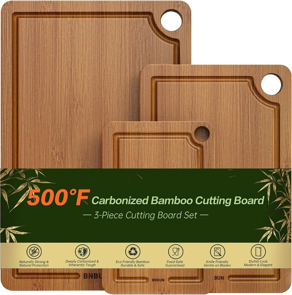 BTHW Bamboo Cutting Board Set