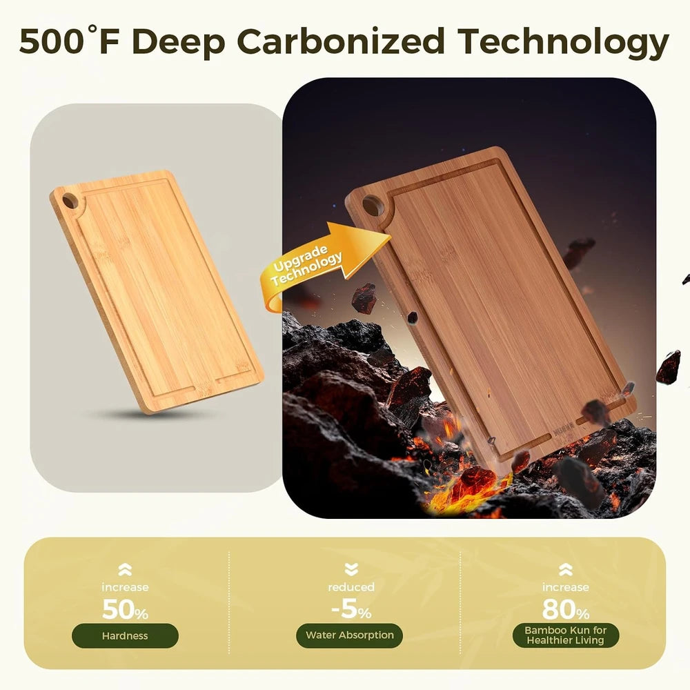 BTHW Bamboo Cutting Board Set