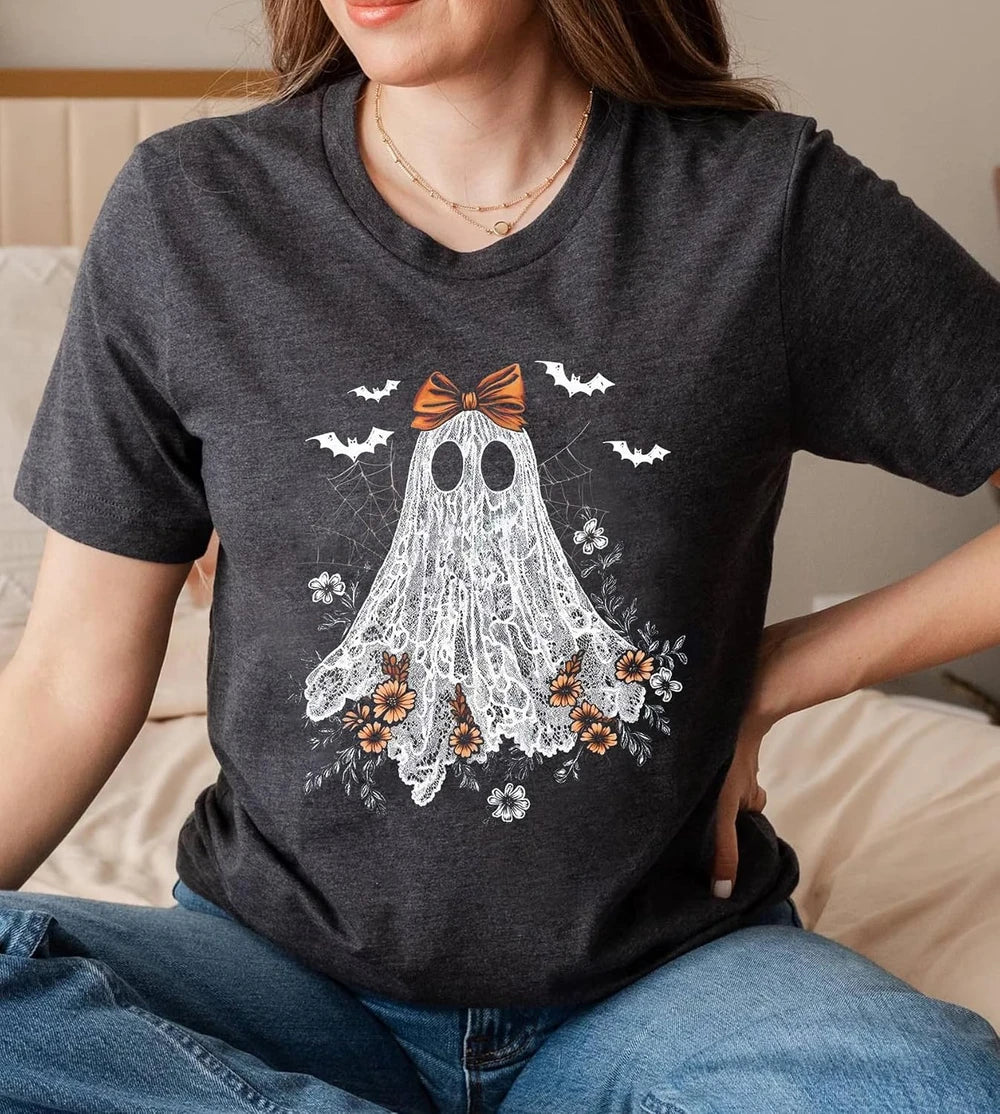 Vintage Graphic Halloween Party T Shirt