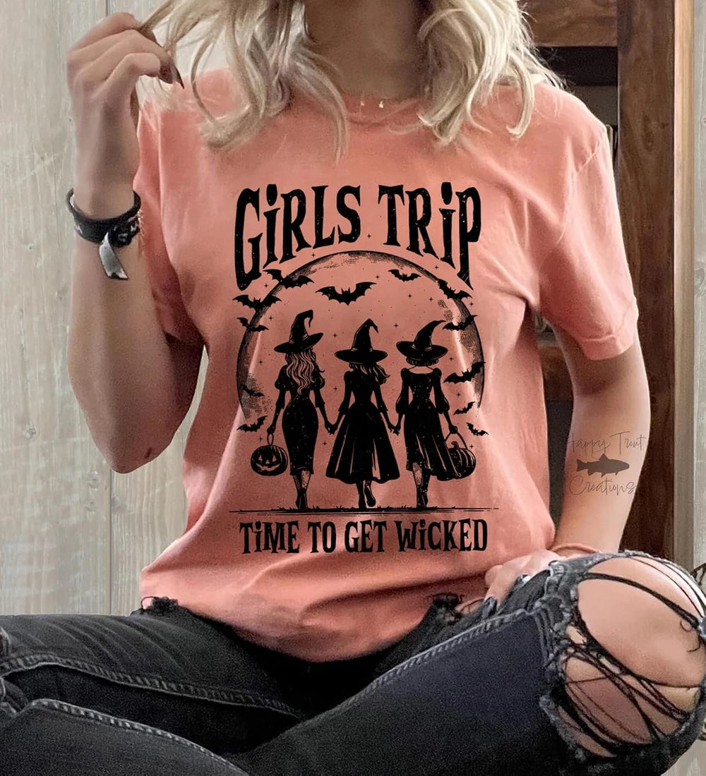 Vintage Graphic Halloween T-Shirt