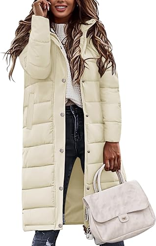 Heekpeek Long Quilted Winter Puffer Coat