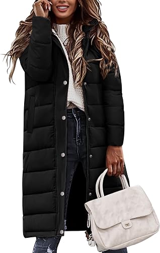 Heekpeek Long Quilted Winter Puffer Coat