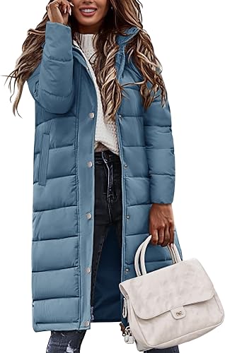 Heekpeek Long Quilted Winter Puffer Coat